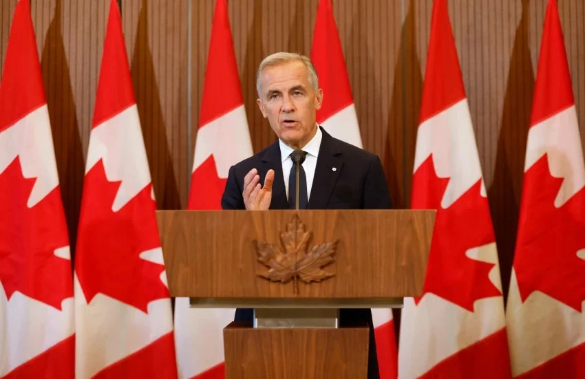 Mark Carney Faces Economic Showdown as Trump Imposes Major Tariffs on Canada