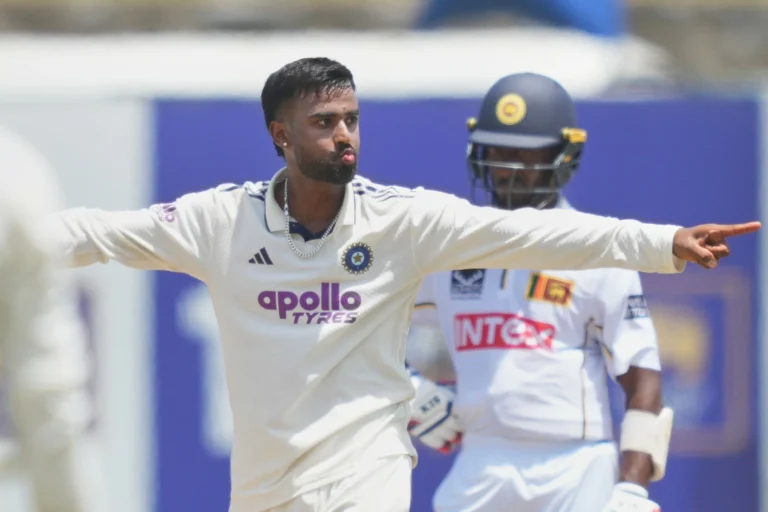Manav Suthar Claims Ten Wickets as India Defeats Sri Lanka in 600th Test