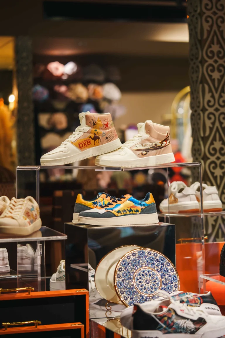 Dubai Designer Diviya Tilani Transforms Everyday Sneakers Into Bespoke Wearable Art