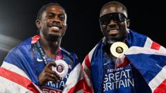 Romell Glave and Jeremiah Azu Secure Historic One-Two Finish for Great Britain in Birmingham
