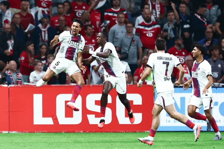 Marquinhos Header Caps Dramatic PSG Comeback in Stoppage-Time Draw Against Lille