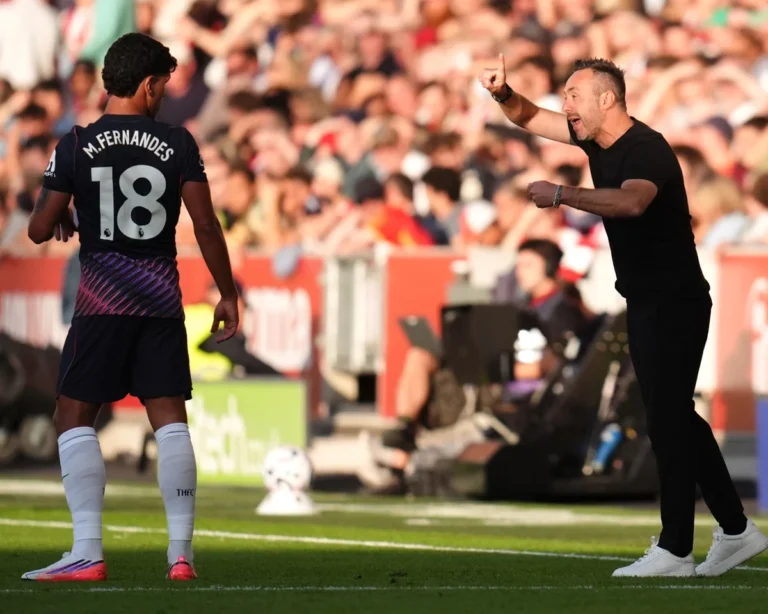 Roberto De Zerbi Criticizes Tottenham's Lack of Fight After 3-0 Defeat at Brentford
