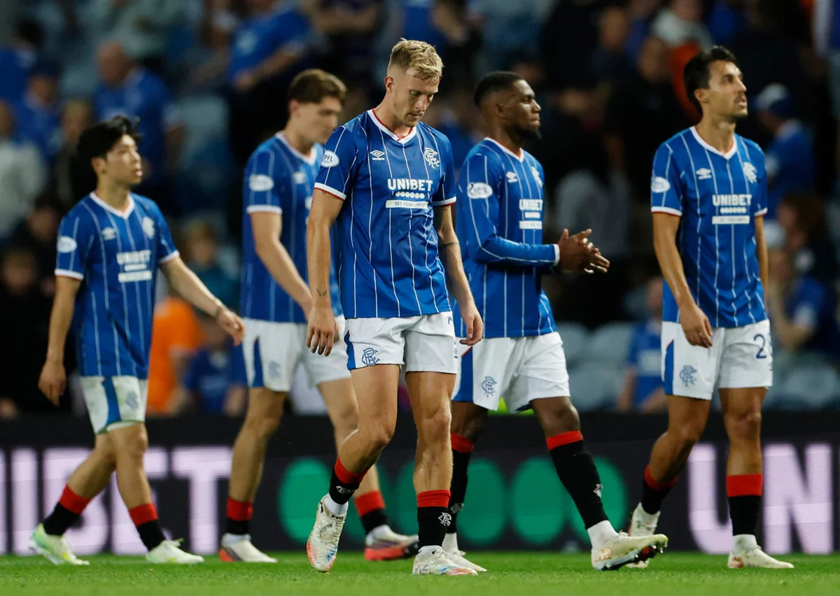 Rangers crash out of Europa League as Derek McInnes’s winless start continues