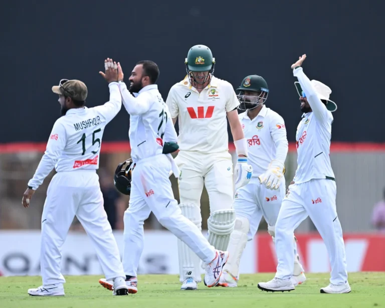 Bangladesh Secure Historic First Test Victory on Australian Soil in Darwin