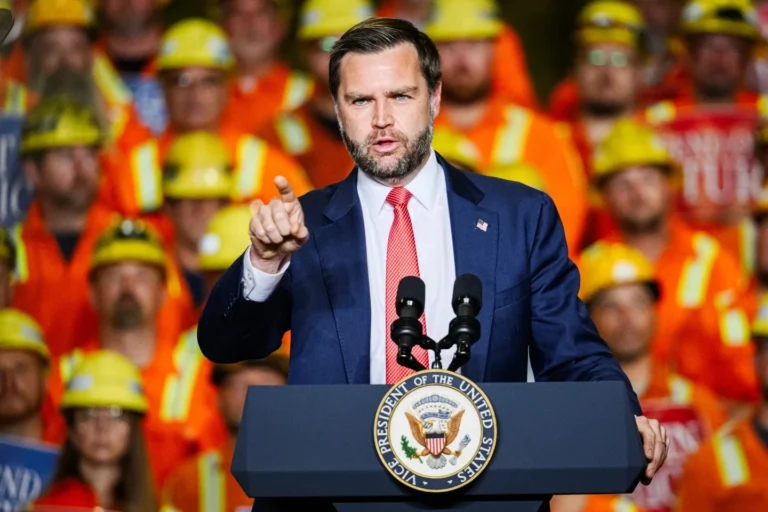 Vice President JD Vance Returns to Hometown Steel Plant to Rally Support for GOP Candidates