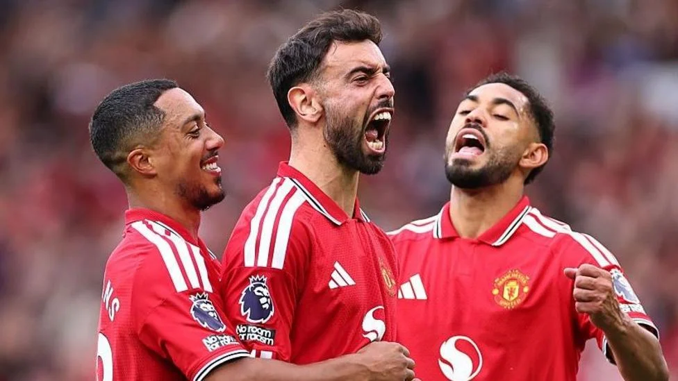 Bruno Fernandes Scores Hat-Trick as Manchester United Overcome Ipswich in 5-2 Victory