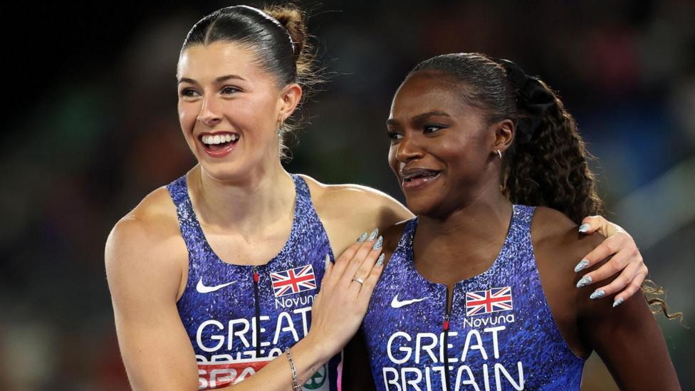 Great Britain Stars Shine as Amy Hunt and Dina Asher-Smith Secure Historic Relay Gold