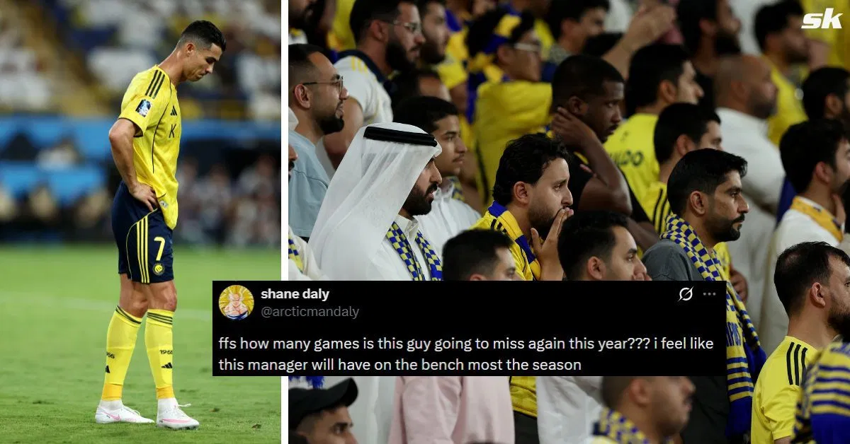 Al-Nassr Fans Express Frustration as Cristiano Ronaldo Starts on Bench Against Al-Riyadh