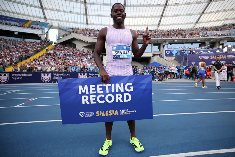 Seville and Jefferson-Wooden Claim 100m Victories at Silesia Diamond League