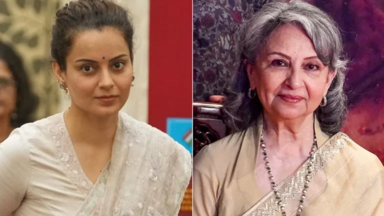 Kangana Ranaut Criticizes Sharmila Tagore Over Remarks Regarding 'Vande Mataram