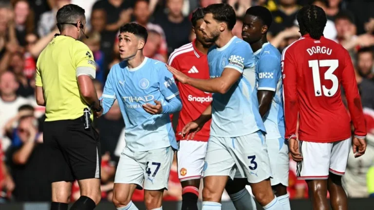 Manchester City's Phil Foden Sent Off Following Heated Altercation in Manchester Derby