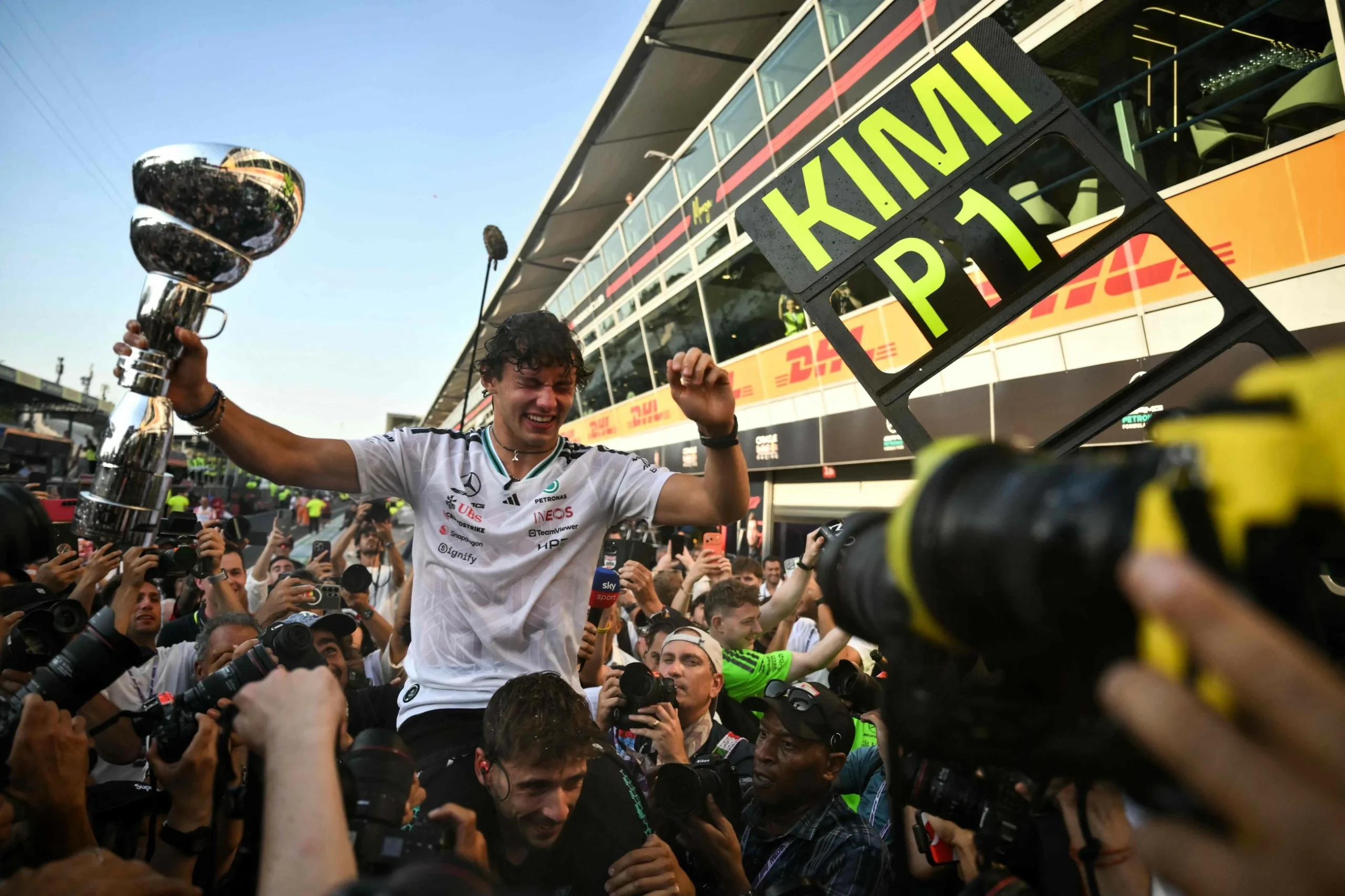 Kimi Antonelli Charges From 19th to Win Italian Grand Prix