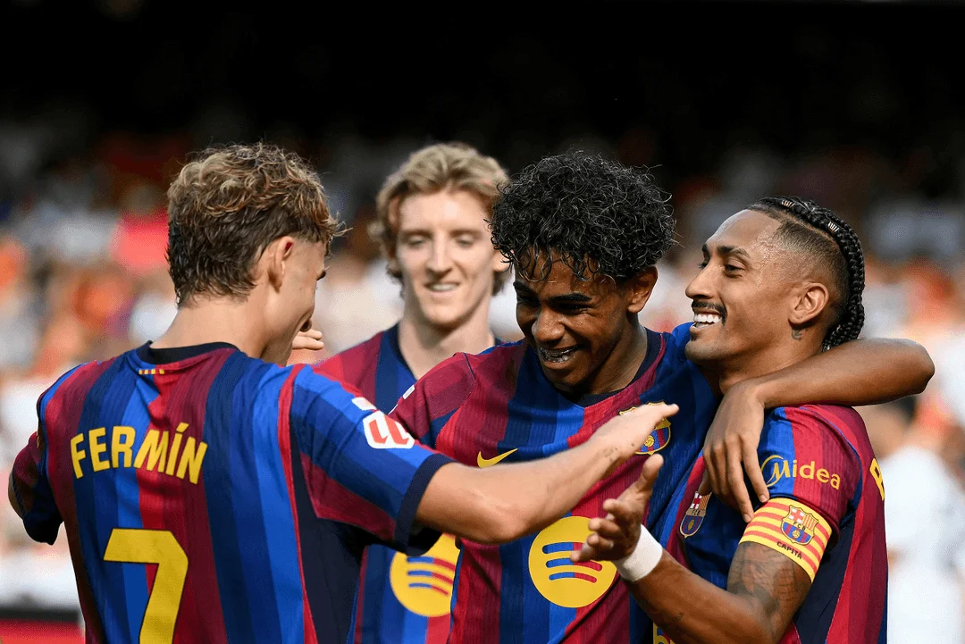 Lamine Yamal Leads Barcelona to Dominant 5-0 Victory Over Valencia