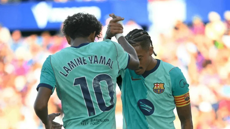 Lamine Yamal Double Helps Barcelona Secure Narrow Victory Over Levante