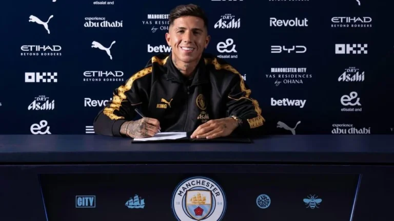 Manchester City Complete Record-Breaking £125m Signing of Chelsea Midfielder Enzo Fernandez
