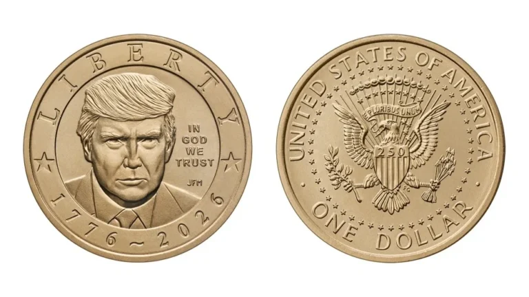 U.S. Mint Releases Commemorative $1 Coin Featuring President Donald Trump