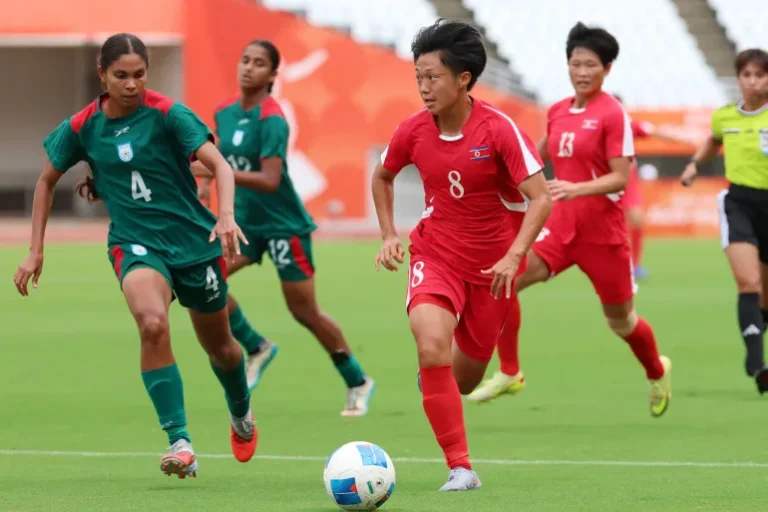 North Korea Opens Asian Games Campaign With 10-0 Win Over Bangladesh