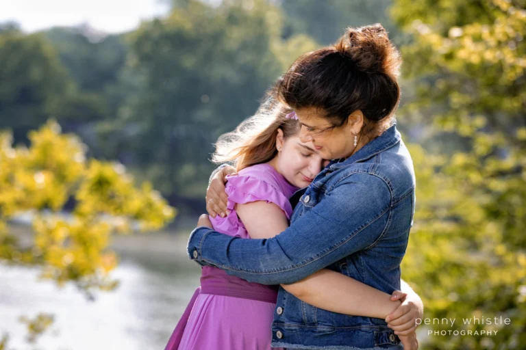 Capturing the Unspoken Bond: A Daughter and Mother Portrait