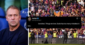 Barcelona Fans Applaud Gerard Martin's Exclusion Against Sevilla