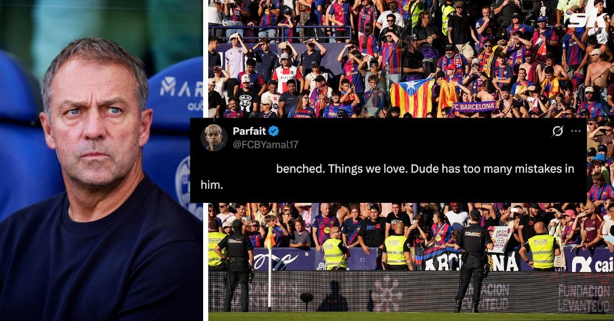 Barcelona Fans Applaud Gerard Martin’s Exclusion Against Sevilla
