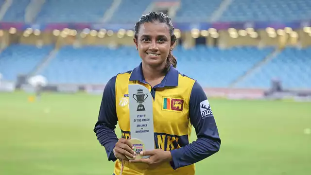 Harshitha Samarawickrama Leads Sri Lanka to Asia Cup Semi-Finals with Win Over Bangladesh