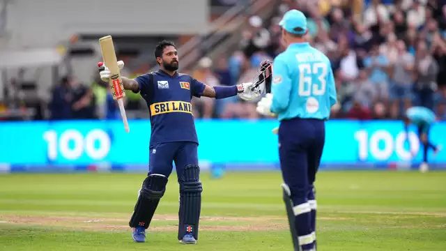 Kusal Mendis Hits Ton as Sri Lanka Levels ODI