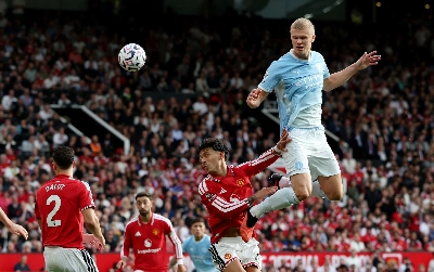 Erling Haaland Leads 10-Man Manchester City to Hard-Fought Derby Win Over United