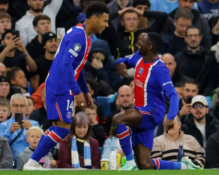 PSG Overwhelm Manchester City in Champions League Clash