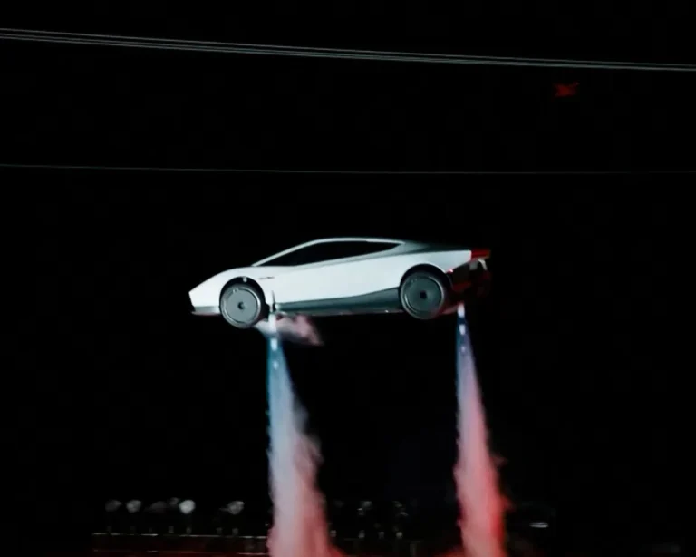 Elon Musk Unveils Tesla Roadster With SpaceX Rocket Thrusters