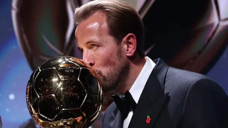 Harry Kane Crowned World’s Best in Ballon d’Or Triumph