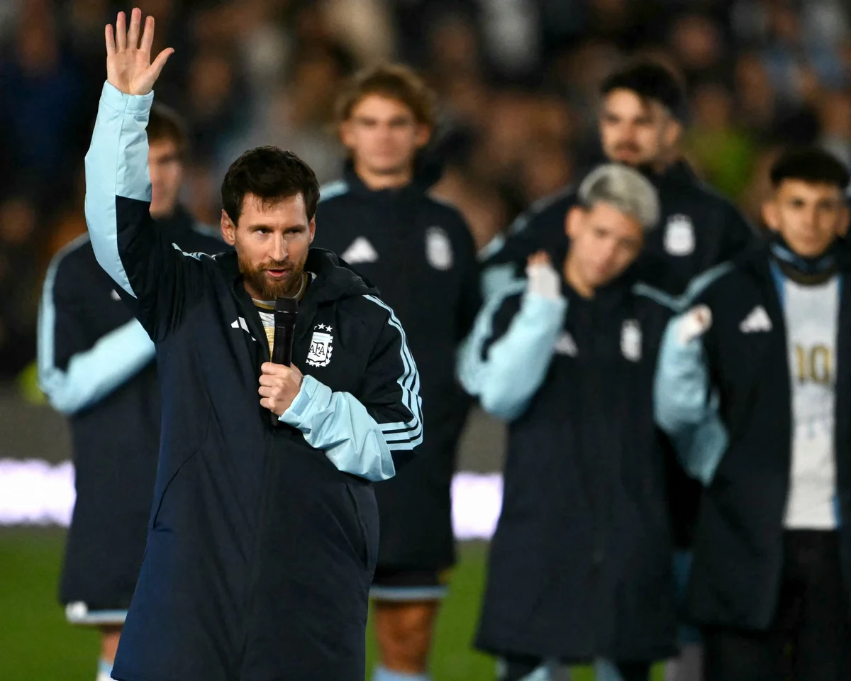 Lionel Messi retires from international football with emotional goodbye