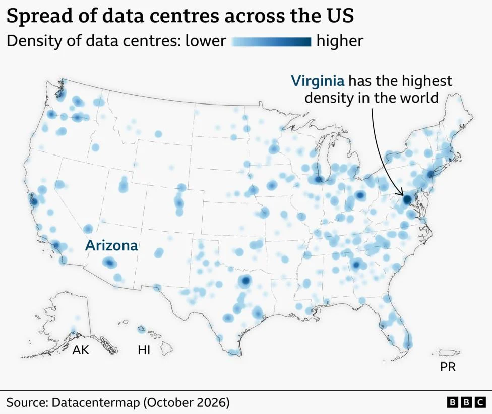 Data Center Expansion Becomes High-Stakes US Midterm Issue