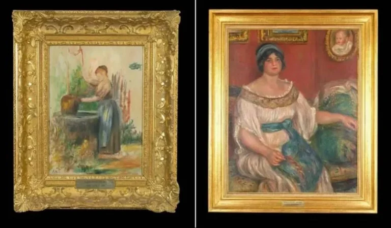 Two Stolen Auguste Renoir Paintings Recovered in France