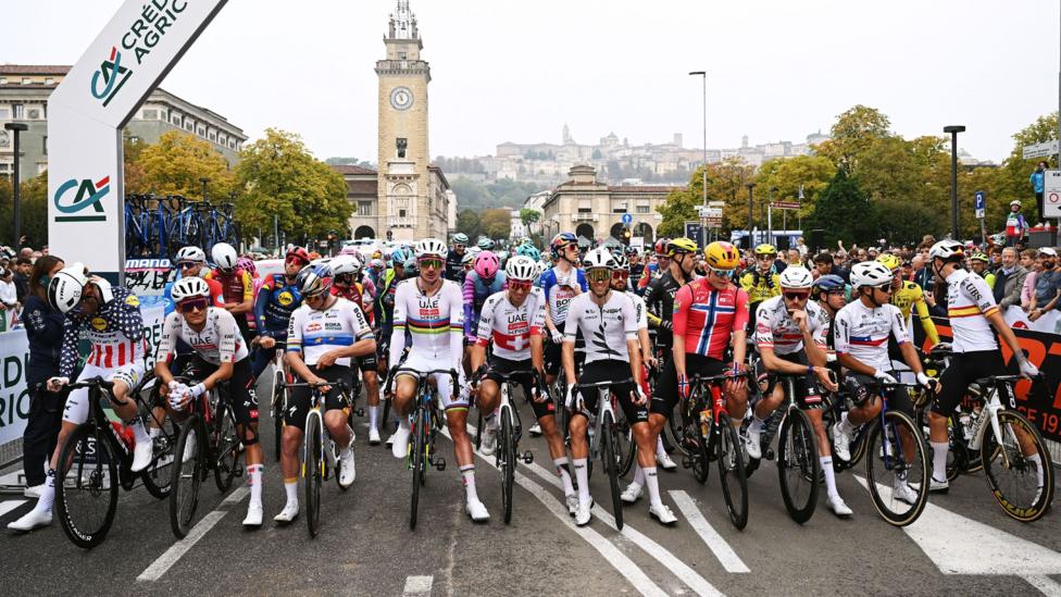 Giro di Lombardia Start Delayed by Rider Safety Protest