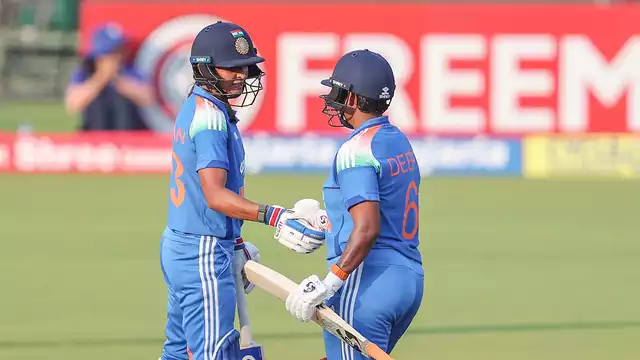 Harmanpreet and Deepti Centuries Secure India Series Win
