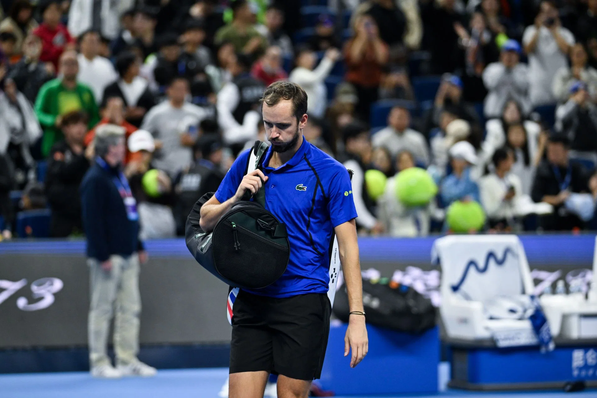 Fans Criticize Medvedev After China Open Default Against Djokovic