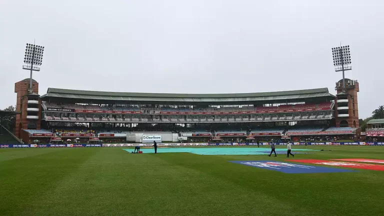 Rain and Selection Drama Mark St George's Park Test