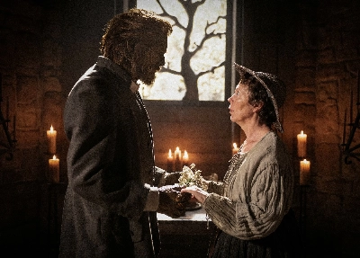 Colman and Skarsgård Excel in Dark Fable Wicker